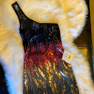 Dillards Sequin Mini Dress - Size 5/6